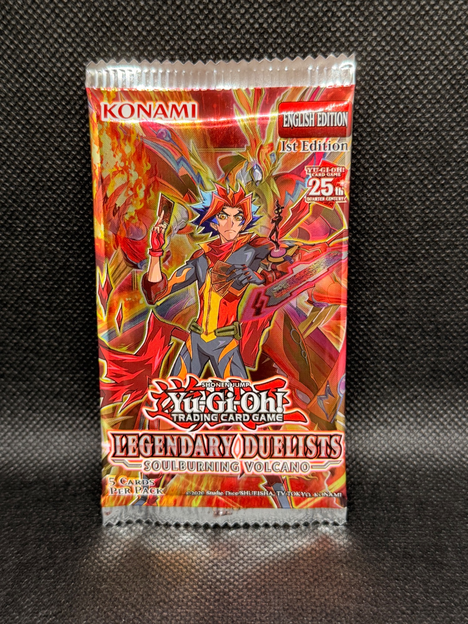 YuGiOh Legendary Duelists Soulburning Volcano Booster Pack