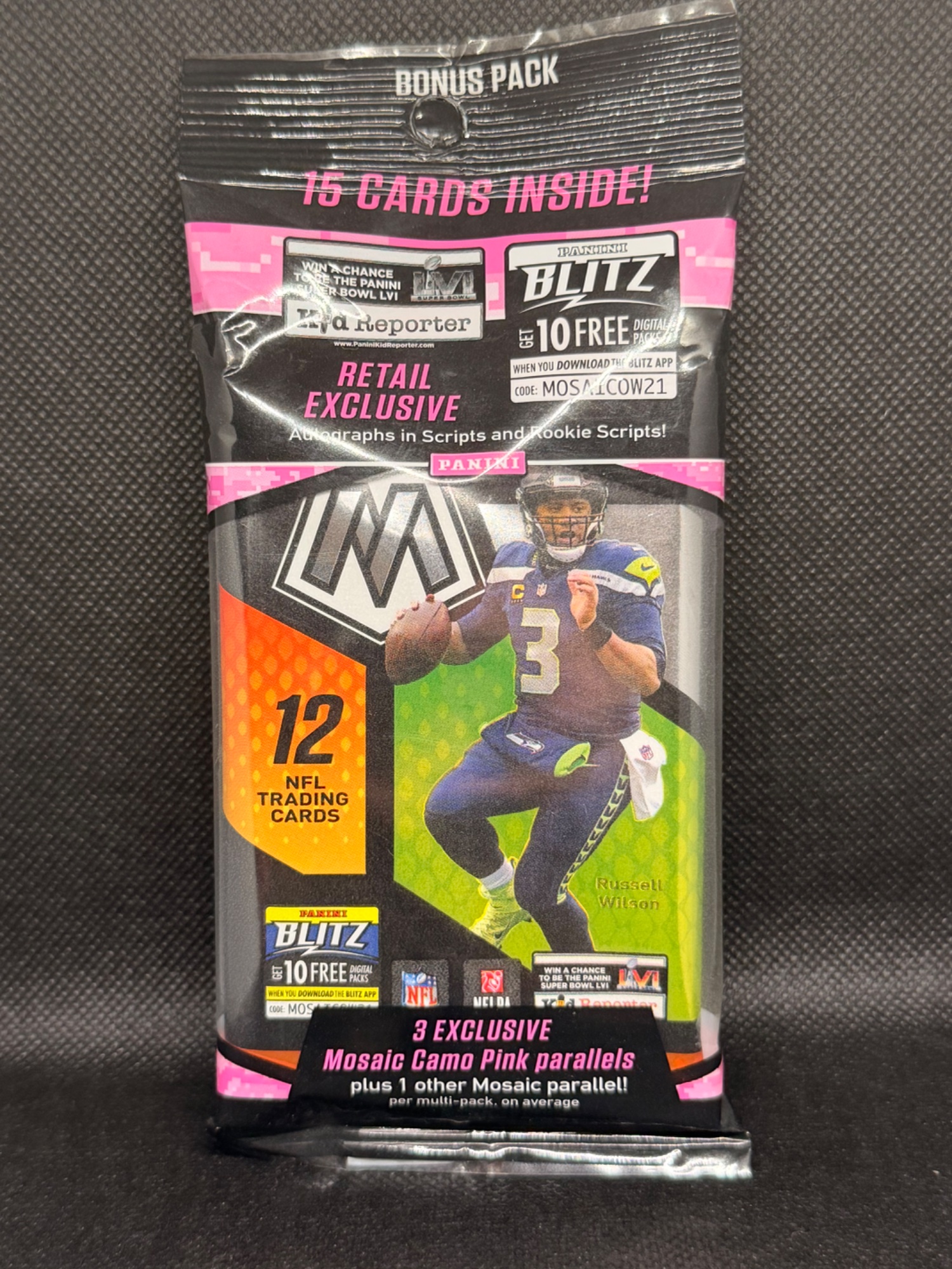 2021 Mosaic Cello Pack Football NFL Panini