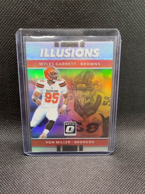 Myles Garrett/Von Miller Rookie Illusions Holo Browns Broncos 2017