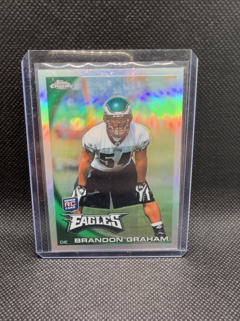 Brandon Graham 2010 Rookie Refractor Topps Chrome Eagles