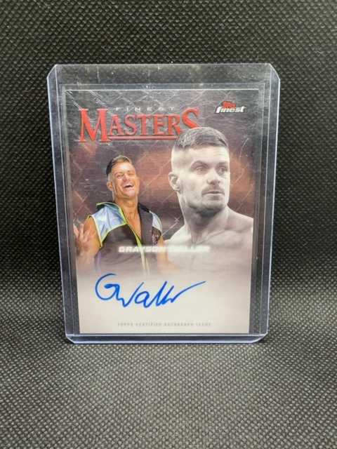 Grayson Waller Auto Topps Finest WWE 2025