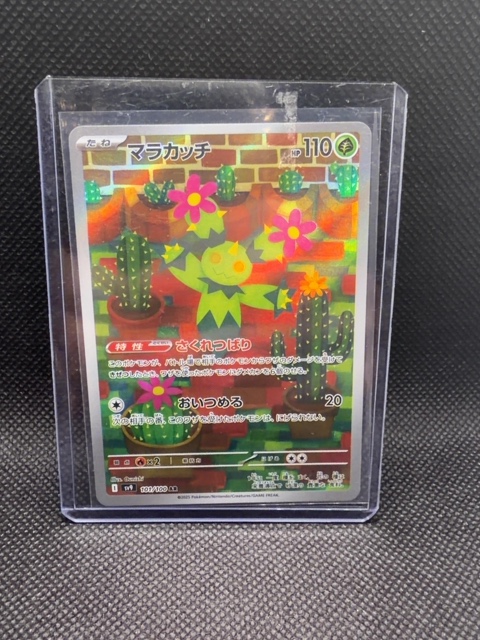 Maractus Art Rare 101/100 Japanese Pokemon
