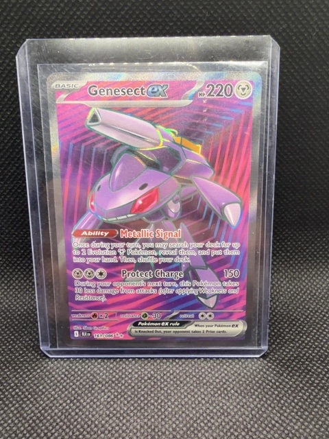 Genesect EX Full Art Holo 161/086 Pokemon