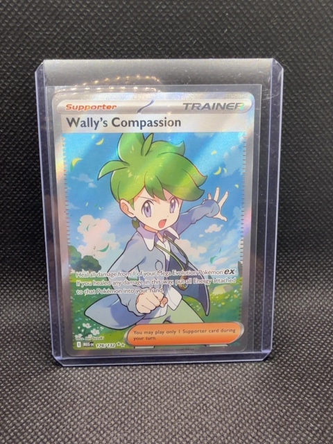 Wally's Compassion Full Art 176/132 Trainer Pokemon