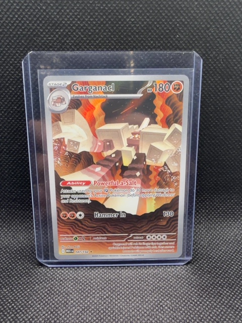 Garganacl Full Art 147/132 Pokemon
