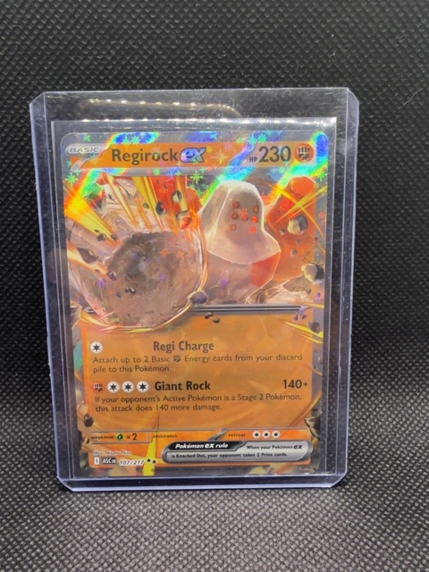 Regirock EX 107/217 Pokemon