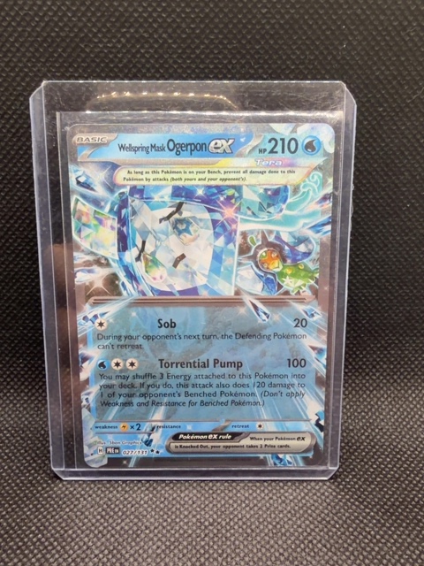Ogerpon EX 027/131 Wellspring Mask Pokemon