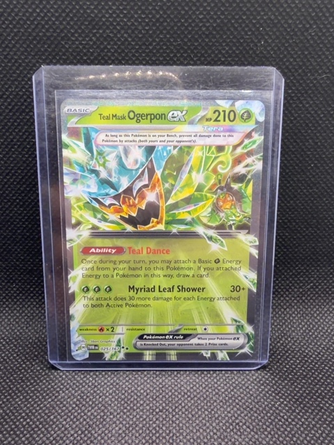 Ogerpon EX 025/167 Teal Mask Pokemon
