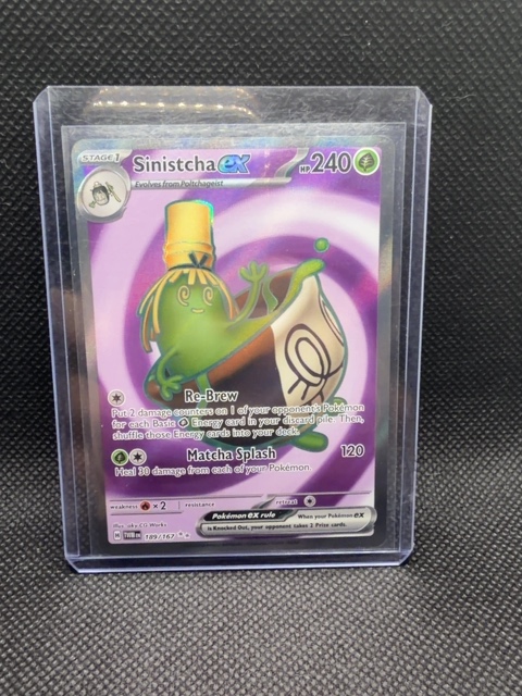 Sinistcha EX 189/167 Full Art Pokemon