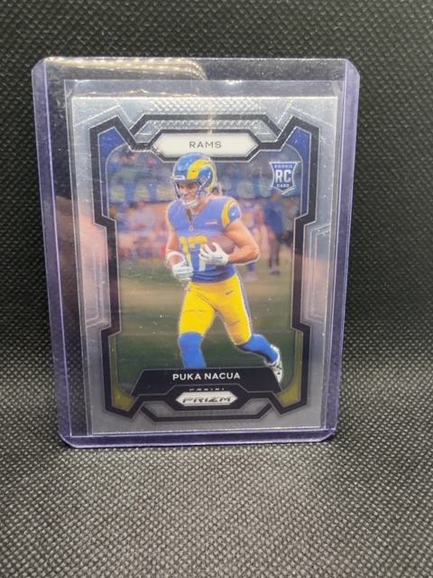 Puka Nacua Prizm Rookie 2023 Rams