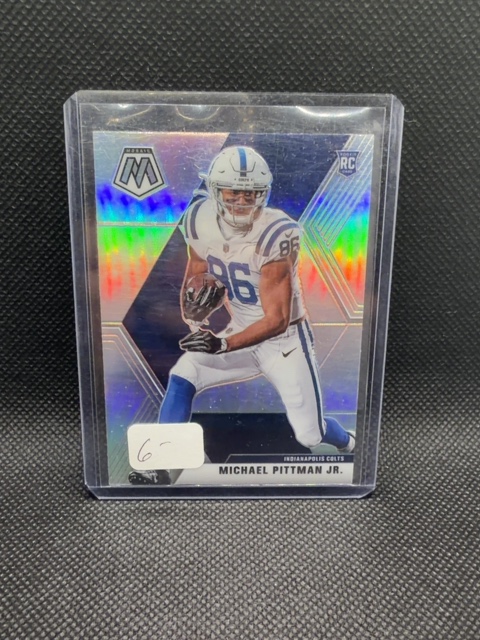 Michael Pittman Jr Mosaic Silver Rookie RC Colts 2020