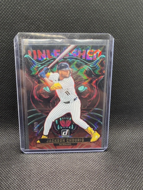 Jackson Chourio Unleashed /99 Donruss 2025