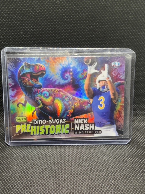 Nick Nash Dino Might /20 WIld Card 2024