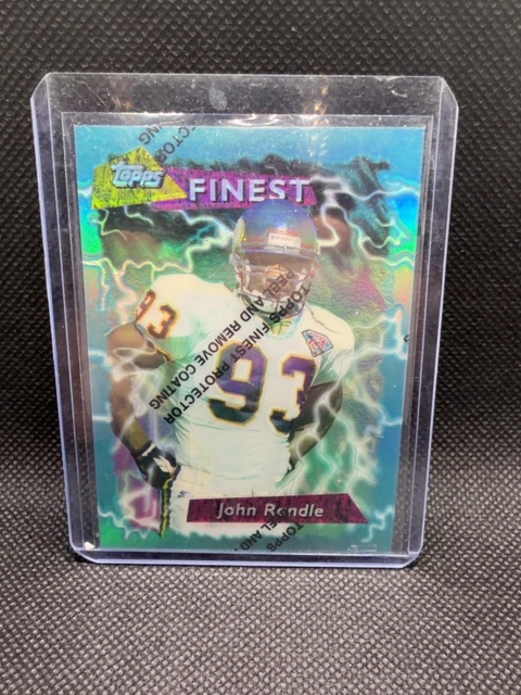 John Randle Topps Refractor 1995 Vikings Finest