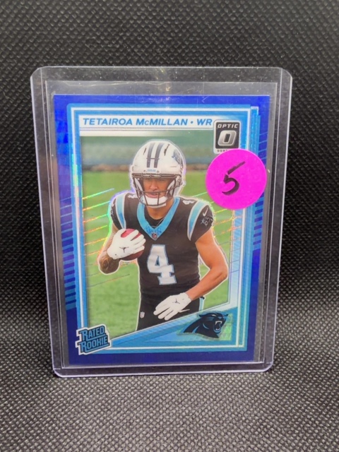 Tetaiora McMillan Optic Blue Lazer Rated Rookie Panthers 2025