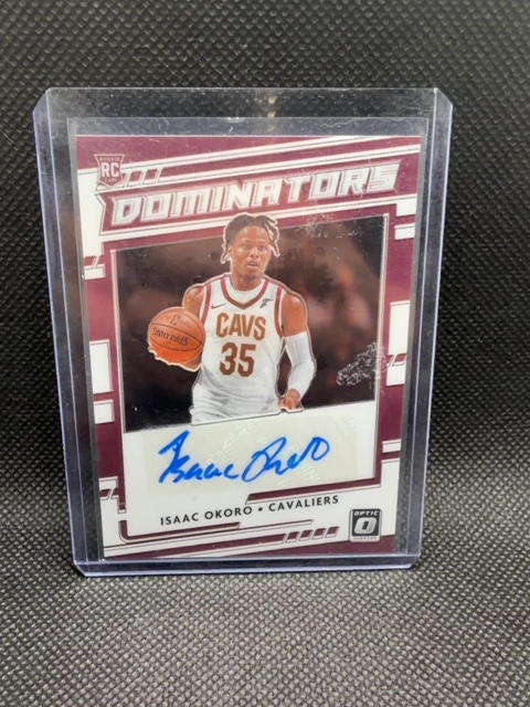 Isaac Okoro Rookie Auto /99 Optic 2020-21 Cavaliers