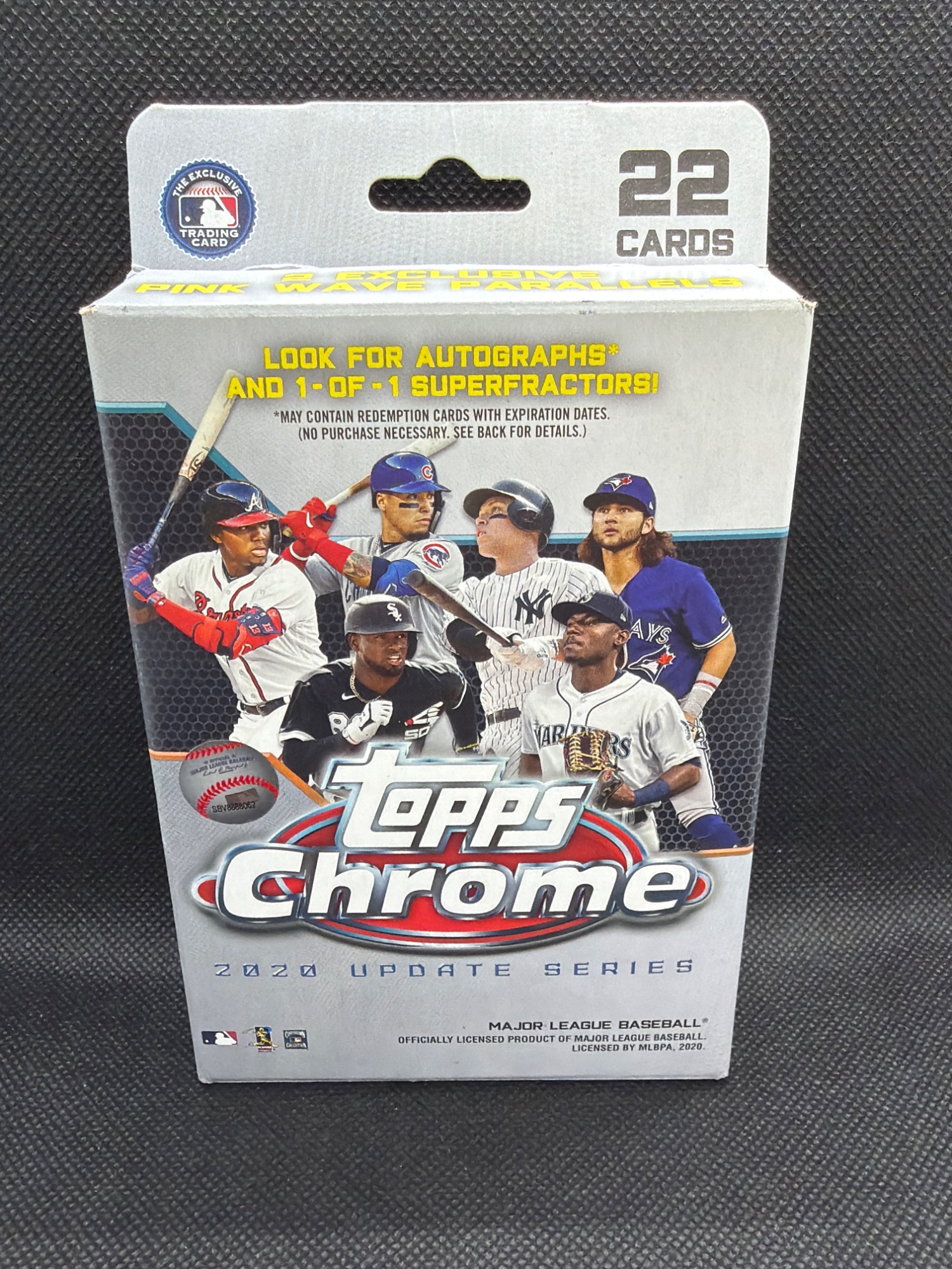2020 Topps Chrome Update Series Hanger Box