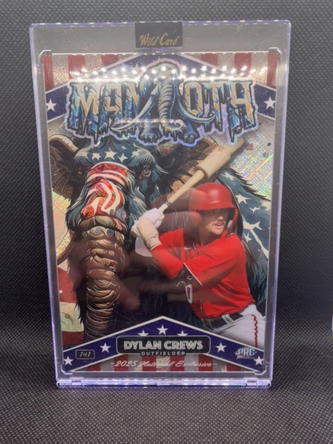 Dylan Crews Mammoth 1/1 Jumbo Sealed 2025 National Exclusive