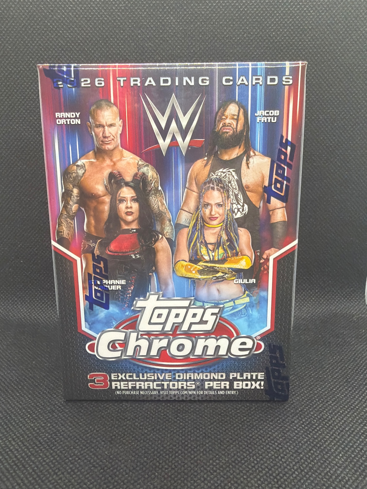 2026 Topps Chrome WWE Blaster Box Sealed
